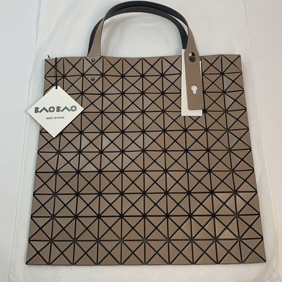 NWT Bao bao Issey Miyake Prism Tote brown - Picture 6 of 11